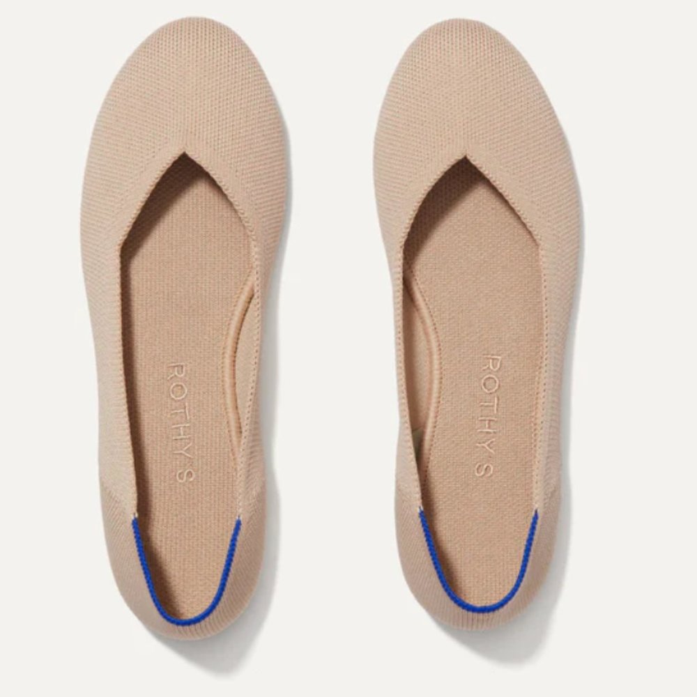 Rothy's Nude Flats Size 9.5